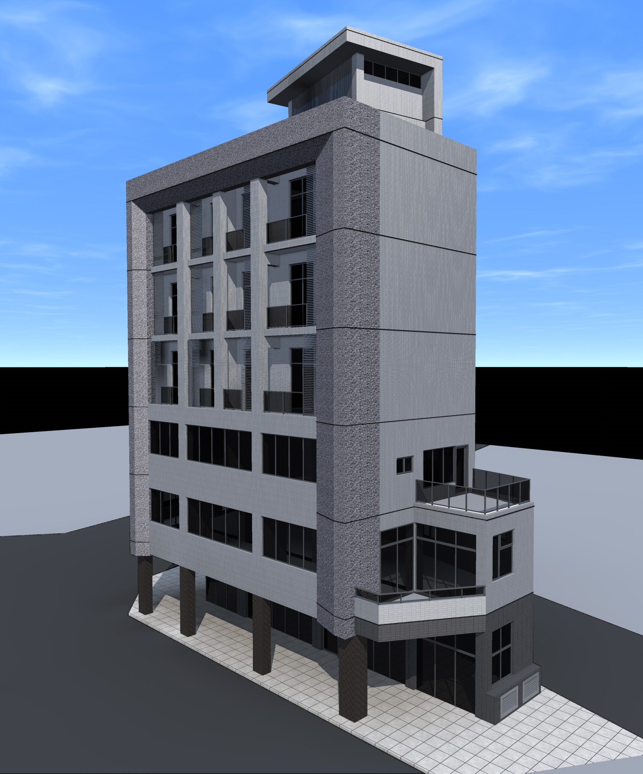 北屯改抿石子01