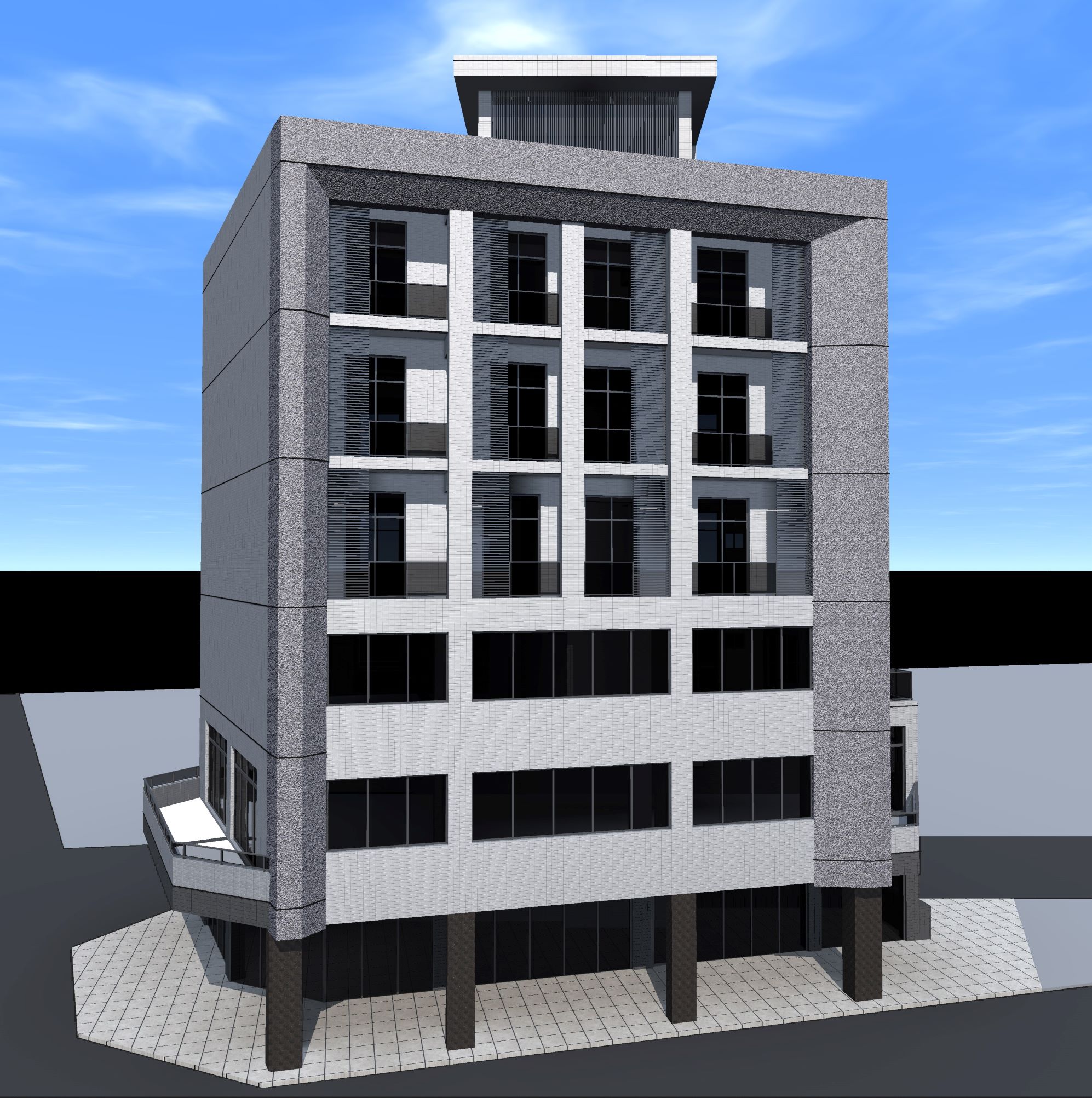 北屯改抿石子04m